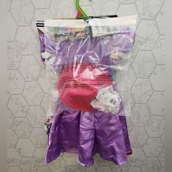 Rodeo Unicorn Girls Halloween Costume Size Infant 2T - Picture 3 of 5